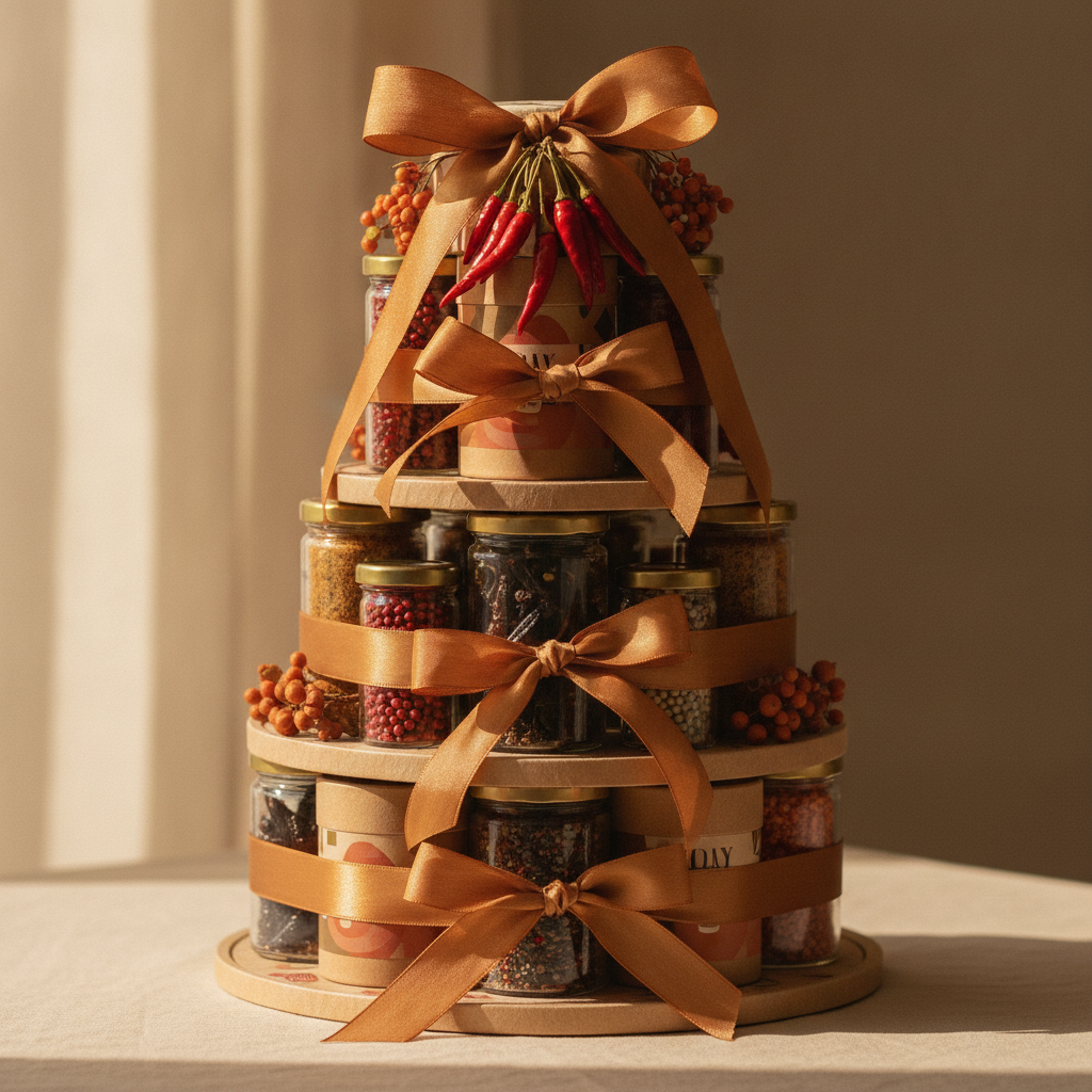 Deluxe Pepper Gift Tower